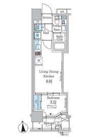 パークアクシス学芸大学レジデンス 209 間取り図