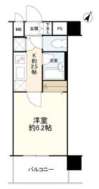 パレステュディオ渋谷ウエスト 8階 間取り図