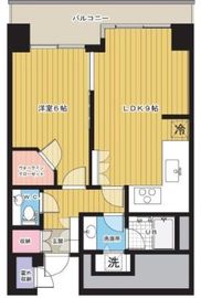 西新宿パークサイドタワー 3階 間取り図