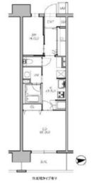 ロイヤルパークス西新井 731 間取り図