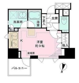 パークハウス本郷三丁目アーバンス 3階 間取り図