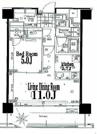 パークコート神宮前 The Forest 341 間取り図