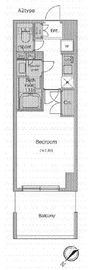 レジディア碑文谷 303 間取り図