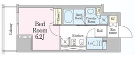レジディア笹塚3 302 間取り図