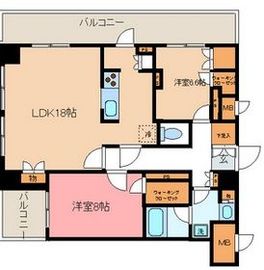 ナーベルお茶の水 1101 間取り図