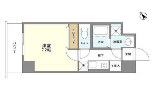 三茶 808 間取り図
