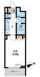 パシフィックコート目黒南 211 間取り図