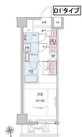 ALTERNA神楽坂Ⅱ (オルタナ神楽坂Ⅱ) 206 間取り図