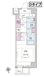 ALTERNA神楽坂Ⅱ (オルタナ神楽坂Ⅱ) 205 間取り図