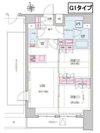 ALTERNA神楽坂Ⅱ (オルタナ神楽坂Ⅱ) 702 間取り図