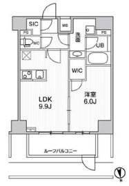 ALTERNA神楽坂Ⅱ (オルタナ神楽坂Ⅱ) 506 間取り図