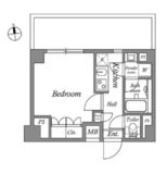 ザ・レジデンス神楽坂Ⅱ 606 間取り図