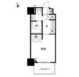 セントラル銀座 1403 間取り図