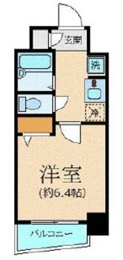 エステムプラザ日本橋弐番館 7階 間取り図