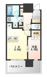 パークコート浜離宮ザ・タワー 8階 間取り図