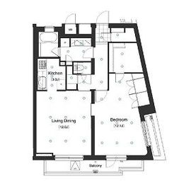 アパートメンツ駒沢大学 401 間取り図