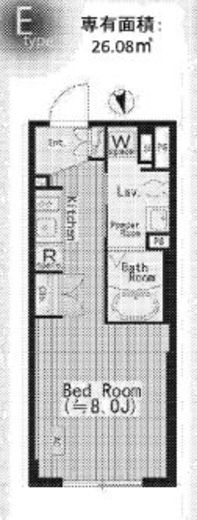 センテナリオ市谷二十騎町 309 間取り図