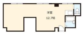 赤坂レジデンシャルホテル 10階 間取り図