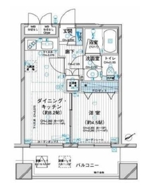 ダイナシティ三田 9階 間取り図