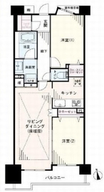 アトラスアリーナ神楽坂 8階 間取り図