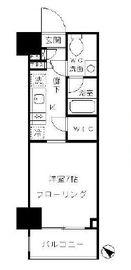 パークリュクス渋谷北参道mono 703 間取り図