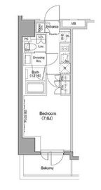 ザ・パークハビオ木場 107 間取り図