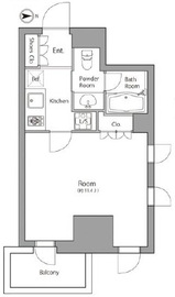 KWレジデンス麹町 804 間取り図