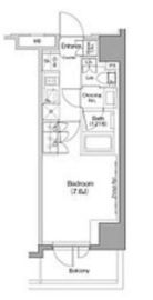 ザ・パークハビオ木場 1115 間取り図