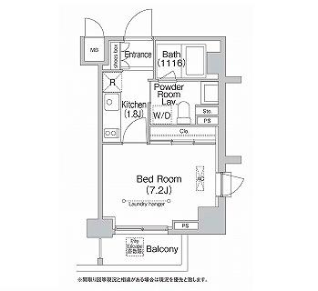 エミネンス高輪台 806 間取り図