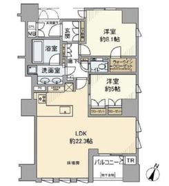 プレミスト九段 4階 間取り図