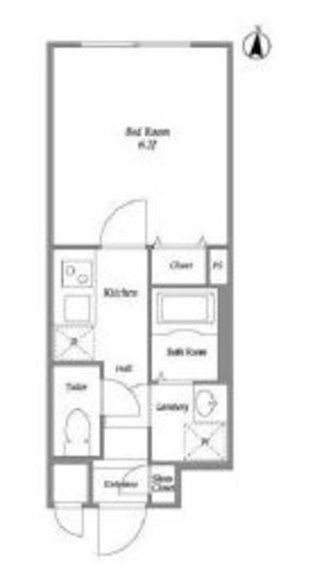 リーガランド都立大学 303 間取り図
