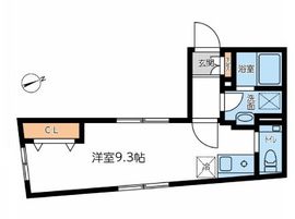 コンポジット早稲田 205 間取り図