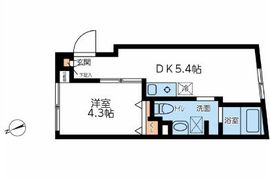 コンポジット早稲田 403 間取り図