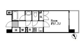 セレビア新宿御苑前 4階 間取り図