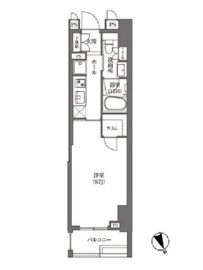 浜町アパートメンツ 305 間取り図