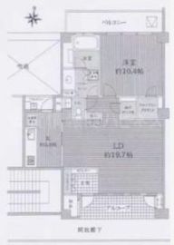 深沢ハウス 5階 間取り図