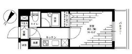 パレステュディオ渋谷ウエスト 6階 間取り図