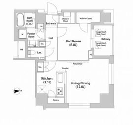 品川ハートビュータワー 2014 間取り図