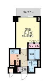 エスティメゾン新中野 105 間取り図