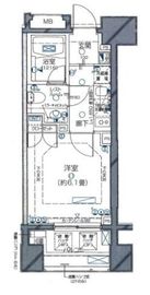 ピアース東京グレイスタワー 2階 間取り図