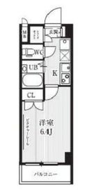 HF武蔵小山レジデンス 407 間取り図