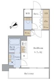 ブリリアイスト文京茗荷谷 503 間取り図