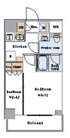 ブリリアイスト文京茗荷谷 203 間取り図