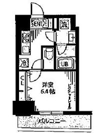 レガリア新中野 602 間取り図