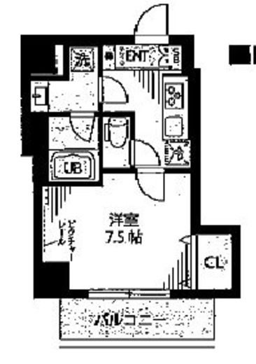 レガリア新中野 304 間取り図