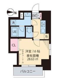 レガリア新中野 505 間取り図