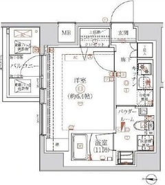 アルテシモリーノ 901 間取り図