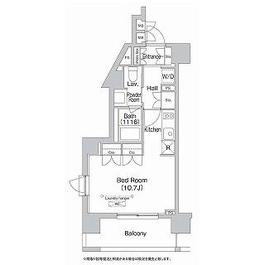 エミネンス高輪台 301 間取り図