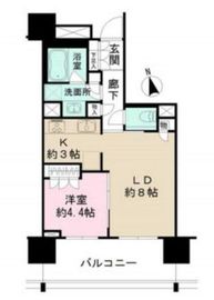 ベリスタ文京関口 4階 間取り図