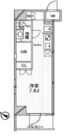 エルスタンザ文京千駄木 1101 間取り図